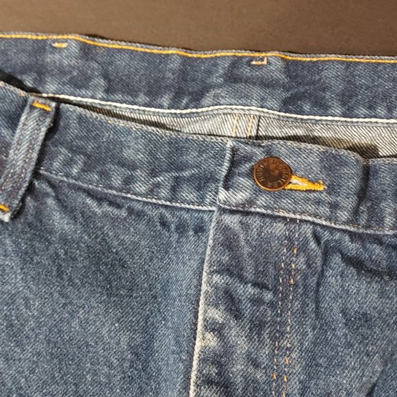 Rustler Men's Blue Jeans - Picture 2 of 8